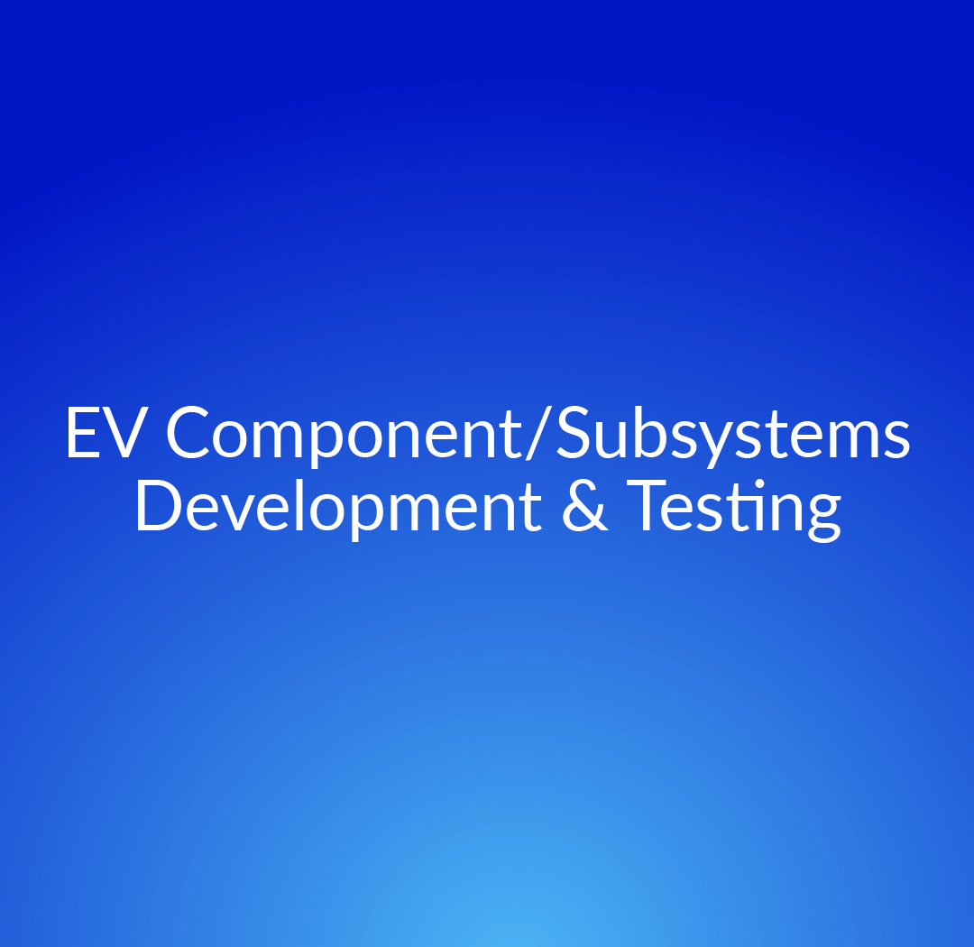 Electric Vehicle Testing Center Vehicle Integration Lab